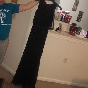 Sole La Vie Dresses - Black bejeweled formal gown Sole La Vie Dresses - Black bejeweled formal gown